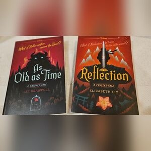 DISNEY BOOKS - TWISTED TALES - SET OF 2